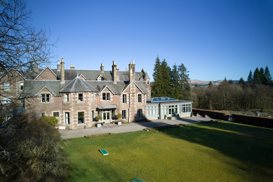 The Murray family own the Cromlix Hotel just outside Dunblane