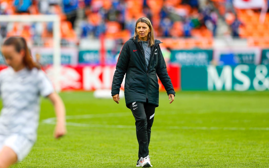 Jitka Klimková, head coach of the New Zealand Football Ferns.